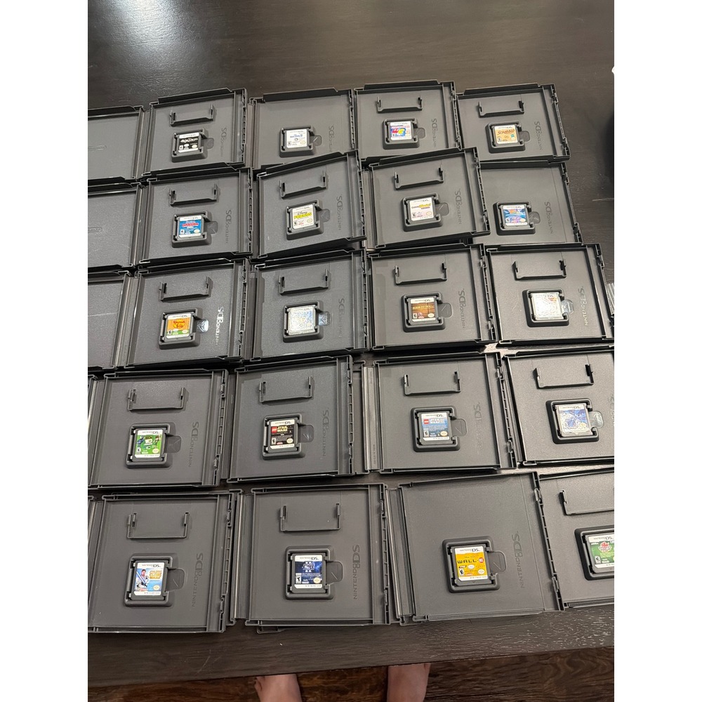 Nintendo DS Game Lot 20 Games LEGO Star Wars Namco Tetris Wall-E Ben 10 DS Cart